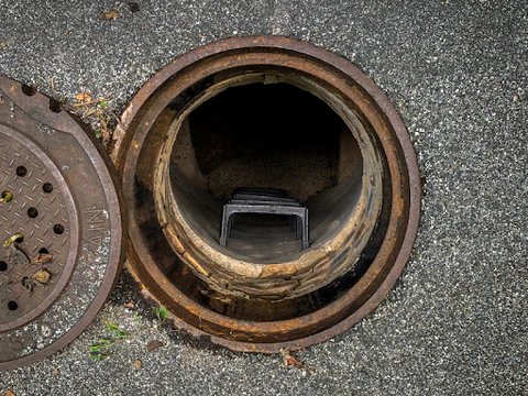 Signs of A Blocked Manhole